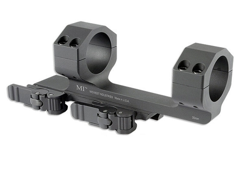 30MM QD 1.4" OFFSET SCOPE MOUNT - 20 MOA